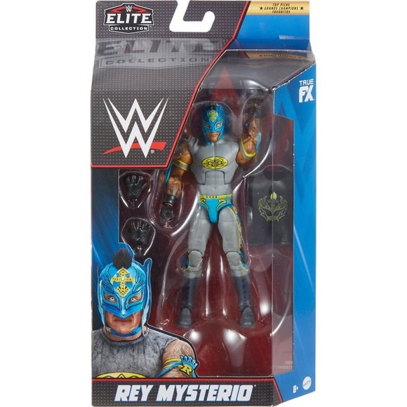 WWE Top Picks Elite Collection Rey Mysterio Action Figure - Wave 3 - Picture 6 of 6